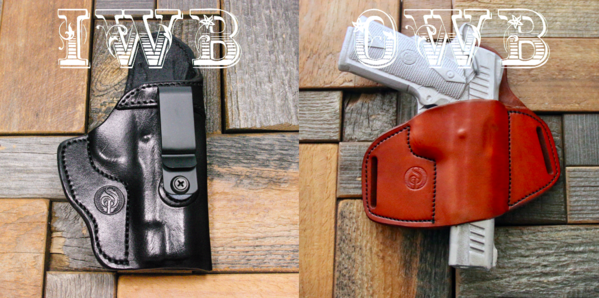 Difference Between OWB and IWB Leather Holsters